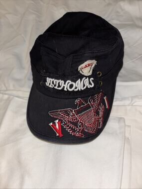 USVI HAT, Unique Embroidery And Patchwork